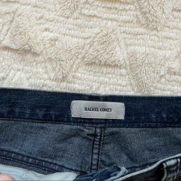 Rachel Comey Denim Ticklers High Waisted Straight Leg Jeans in Blue - Picture 6 of 9